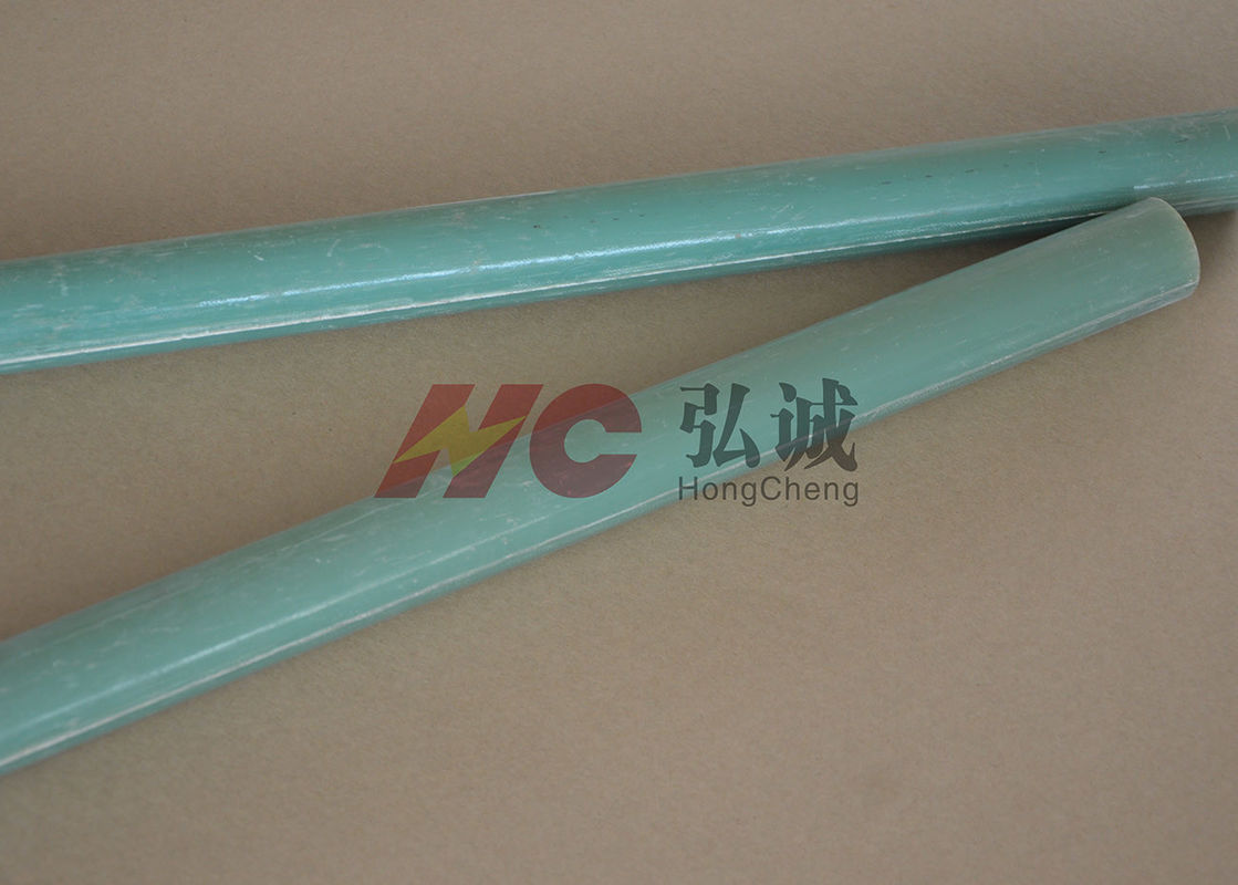 Fascio di fibre ottiche verde chiaro di Pultruded/fibra di vetro epossido Rod della pultrusione con colore di Brown