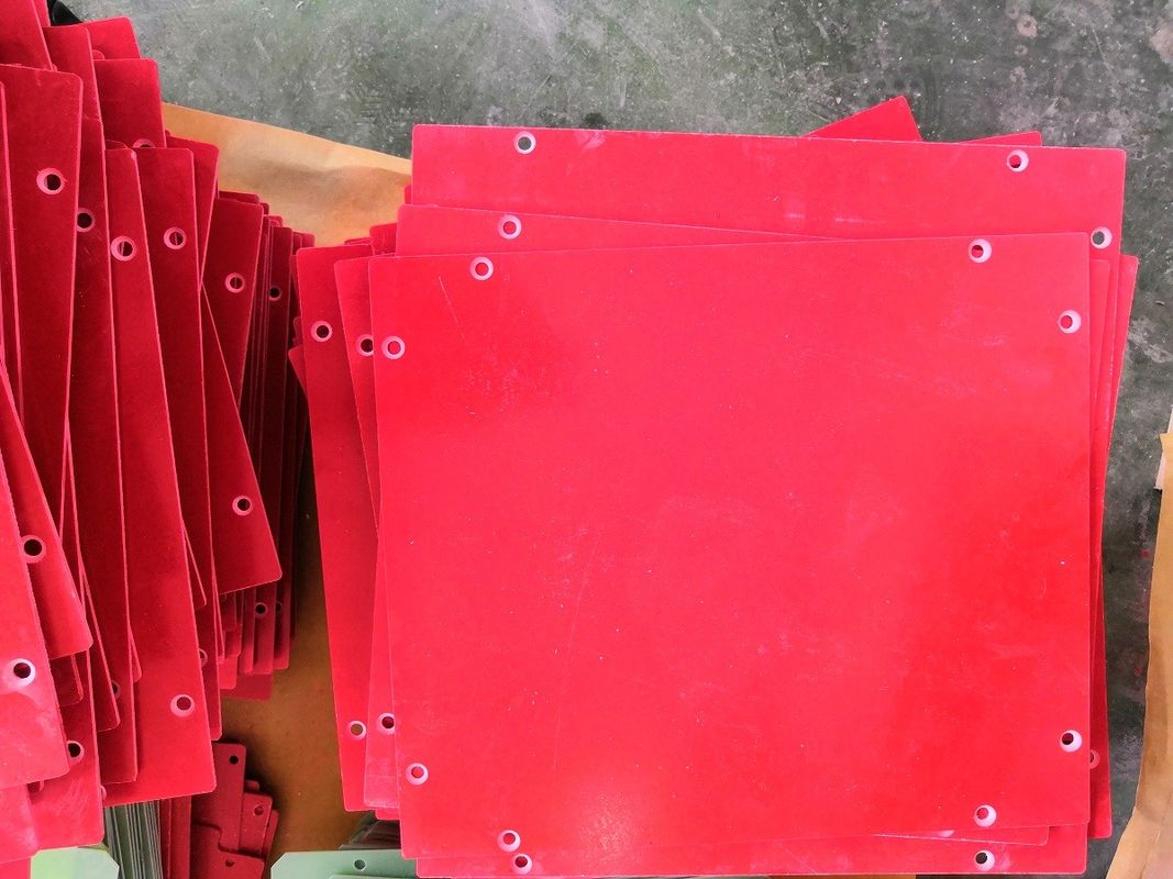 Il colore rosso GPO -3 ha laminato il CNC dello strato lavorato si separa l'UL riconosciuta